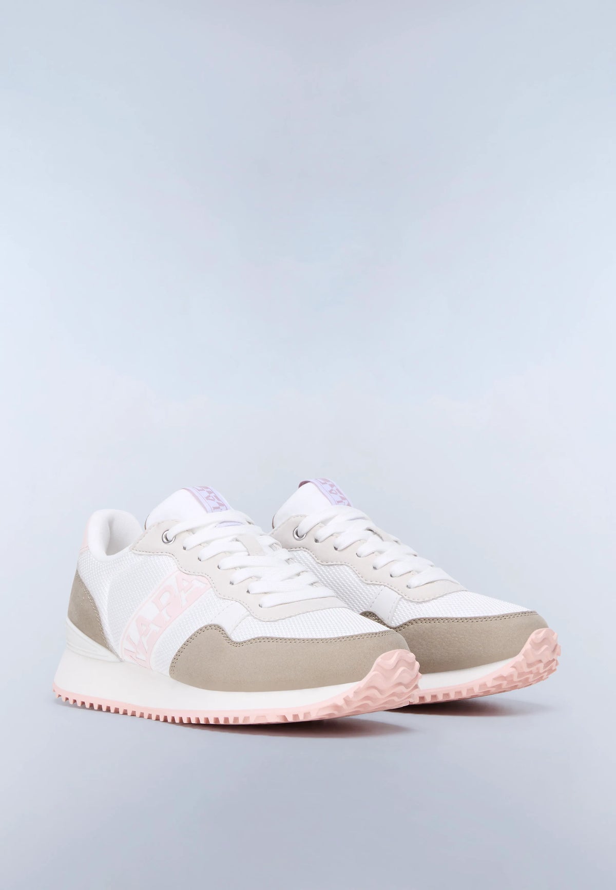 Beige White
