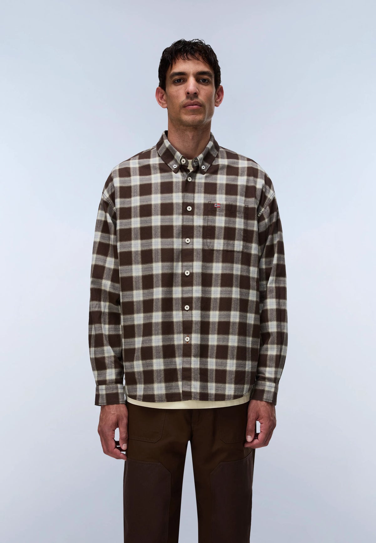 Brown Check CIB