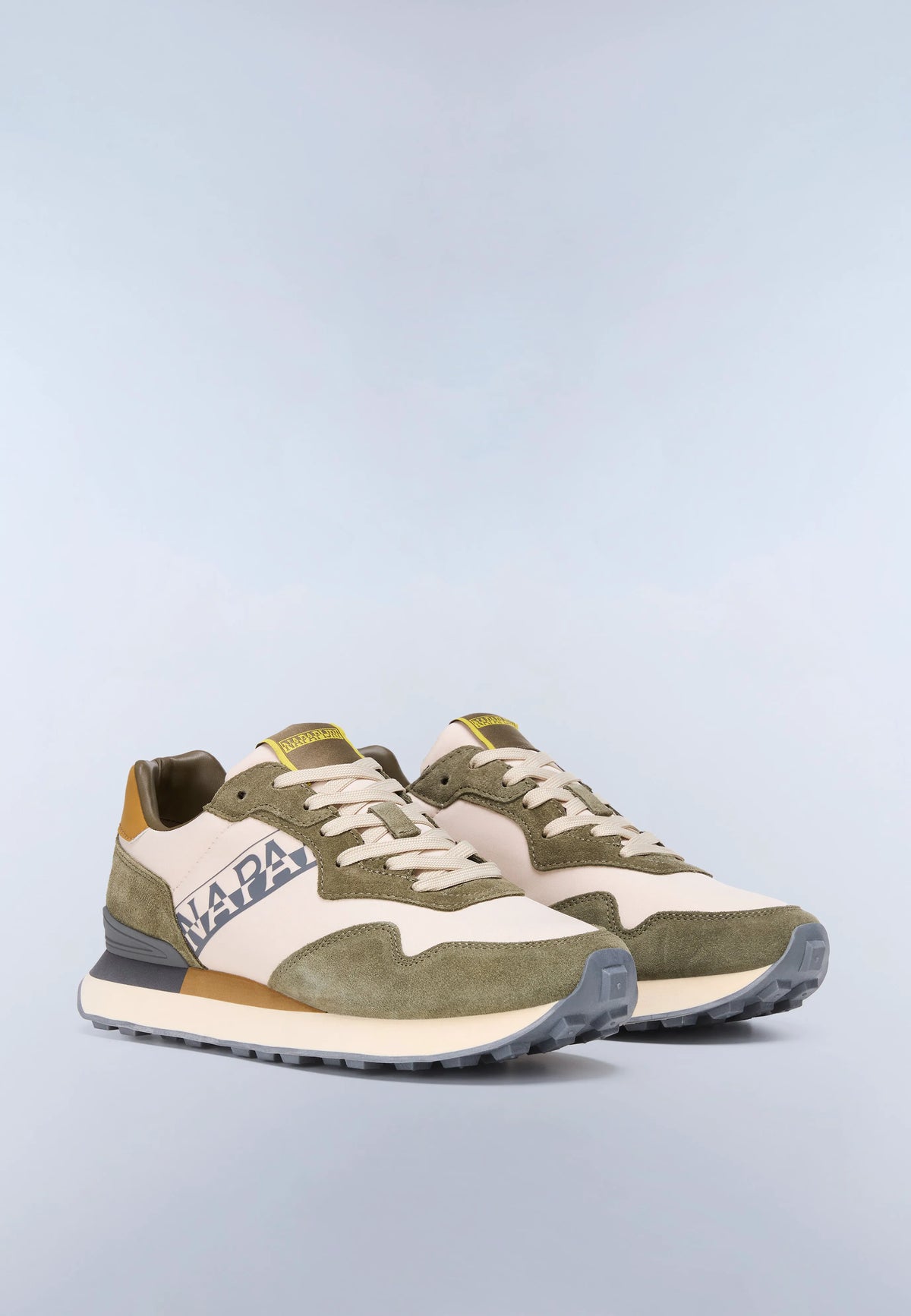 Beige/Green